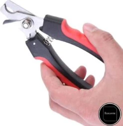 ElegaPet Professionele Nagelknipper Hond L - Rood Zwart - Dier - Nageltang Met Veiligheidsstop Nagelschaar -Huisdierbenodigdheden 1165x1200 1