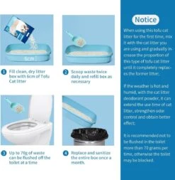 Nobleza 48REM - Tofu Kattenbakvulling - Snel Absorberend - 3.8 L - Klontvormend - 2 Kg -Huisdierbenodigdheden 1171x1200 1