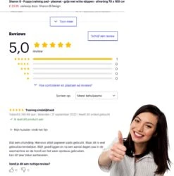 XXL Puppy Training Pad - Plasmat - Zwart - 104 X 104 Cm - Hondentoilet - Herbruikbaar - Wasbaar 19 XXL Puppy Training Pad - Plasmat - Zwart - 104 X 104 Cm - Hondentoilet - Herbruikbaar - Wasbaar -Huisdierbenodigdheden 1185x1200