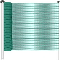 Verplaatsbare Net Afrastering Groen 80cm Hoog - 20m 14 Verplaatsbare Net Afrastering Groen 80cm Hoog - 20m -Huisdierbenodigdheden 1198x1200 4