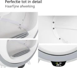 Merkloos Premium Kattenbak - Automatische - Zelfreinigende - Elektrische Kattenbak - Design Kattenbak 21 Merkloos Premium Kattenbak - Automatische - Zelfreinigende - Elektrische Kattenbak - Design Kattenbak -Huisdierbenodigdheden 1200x1066 1