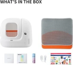 PETKIT® Pura MAX – Automatische Kattenbak – Elektrisch – Kattenbak Zelfreinigend – Bedienen Via De App -Huisdierbenodigdheden 1200x1068 1