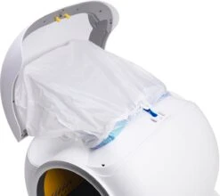 Merkloos Petlux® Zelfreinigende Automatische Kattenbak Met App En LED-Touch -Huisdierbenodigdheden 1200x1070 2