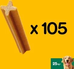 Pedigree Dentastix Kauwstaven - Gebitsverzorgende Hondensnacks - Maxi - 105 Stuks -Huisdierbenodigdheden 1200x1117 2