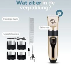 BYER Professionele Dieren Tondeuse Set - Voor Huisdieren Katten & Honden - Draadloos - Oplaadbare Pet Trimmer - Dog Tondeuze Clipper - 5 Standen & Vier Opzetkammen - Low Noise 19 BYER Professionele Dieren Tondeuse Set - Voor Huisdieren Katten & Honden - Draadloos - Oplaadbare Pet Trimmer - Dog Tondeuze Clipper - 5 Standen & Vier Opzetkammen - Low Noise -Huisdierbenodigdheden 1200x1142 8