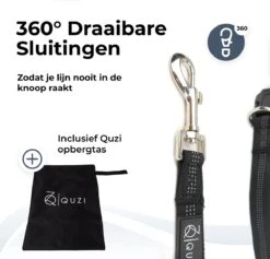 Canicross Looplijn Hond Met Heupriem Voor Hardlopen - Elastische Handsfree Hondenriem - Honden Trainingslijn - 150/200cm - Grijs -Huisdierbenodigdheden 1200x1150 1