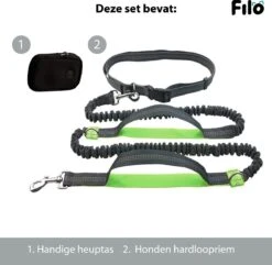 Filo Elastische Hondenriem Middel - Hardlopen En Wandelen - Hardloopriem Hond Handsfree Met Heuptasje - Looplijn Met Heupriem - Canicross Gordel Honden - Riemen - Heupgordel - Leiband 18 Filo Elastische Hondenriem Middel - Hardlopen En Wandelen - Hardloopriem Hond Handsfree Met Heuptasje - Looplijn Met Heupriem - Canicross Gordel Honden - Riemen - Heupgordel - Leiband -Huisdierbenodigdheden 1200x1170