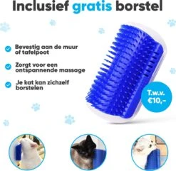 BFreshPets Kattenluik + Massageborstel - Met Tunnel - 4 Vergrendelingsstanden - Weersbestendig - Maat L - Zwart - 27 X 24 Cm 14 BFreshPets Kattenluik + Massageborstel - Met Tunnel - 4 Vergrendelingsstanden - Weersbestendig - Maat L - Zwart - 27 X 24 Cm -Huisdierbenodigdheden 1200x1173 2