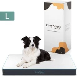 Huisdierbenodigdheden 37 CozySense® - Orthopedisch Hondenkussen - Hondenkussen 90 X 55 Cm - Ook Geschikt Als Benchkussen & Hondenbed - Hondenkussen Bank - Traagschuim - Waterdicht - Wasbare Hoes - Maat L