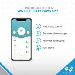 Pretty Paws PP005 Wifi Voerautomaat Zwart - Automatische Voerbak - Slimme Voerautomaat Met App - Instelbaar Voedingsschema - WIFI -Huisdierbenodigdheden 1200x1190 10