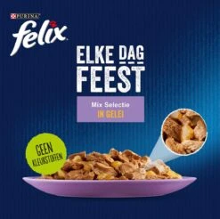 Felix Elke Dag Feest Mix Selectie In Gelei - Katten Natvoer - 80 X 85g 17 Felix Elke Dag Feest Mix Selectie In Gelei - Katten Natvoer - 80 X 85g -Huisdierbenodigdheden 1200x1193 6