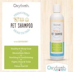 Oxyfresh Pets Hondenshampoo & Kattenshampoo - 237ml - Diervriendelijke Shampoo Voor Honden En Katten Zonder Irriterende Bestanddelen 8 Oxyfresh Pets Hondenshampoo & Kattenshampoo - 237ml - Diervriendelijke Shampoo Voor Honden En Katten Zonder Irriterende Bestanddelen -Huisdierbenodigdheden 1200x1197 5