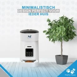 Pretty Paws PP002 Professionele Automatische Voerbak Kat- Stemrecorder - Voerautomaat - Katten Voerbak - Minimalistisch -Huisdierbenodigdheden 1200x1199 6
