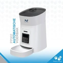 Pretty Paws PP002 Professionele Automatische Voerbak Kat- Stemrecorder - Voerautomaat - Katten Voerbak - Minimalistisch -Huisdierbenodigdheden 1200x1199 8