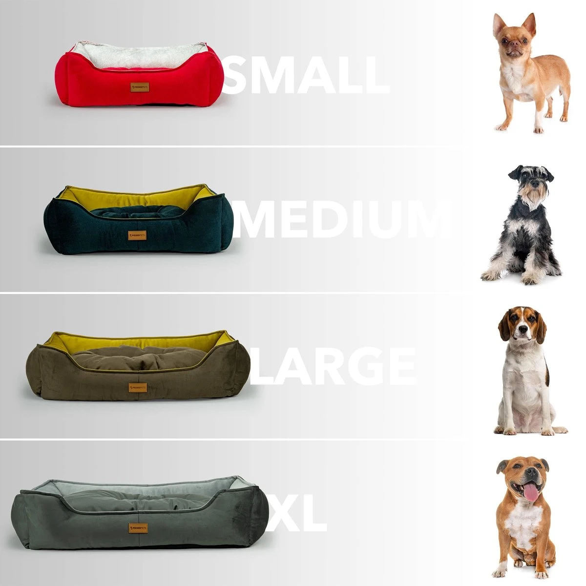 Primeplus Grote Hondenmand XL - Grijs - 100x80x20 CM - Orthopedische Hondenmanden - Hondenkussen 17 Primeplus Grote Hondenmand XL - Grijs - 100x80x20 CM - Orthopedische Hondenmanden - Hondenkussen - Afbeelding 15