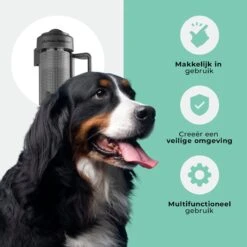 Château Animaux® - Tot 180cm Breed Traphekje Oprolbaar Hond - Stijlvolle Oplossing - Dieren Hek - Honden Hek -Huisdierbenodigdheden 1200x1200 184