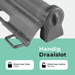 Château Animaux® - Tot 180cm Breed Traphekje Oprolbaar Hond - Stijlvolle Oplossing - Dieren Hek - Honden Hek -Huisdierbenodigdheden 1200x1200 185