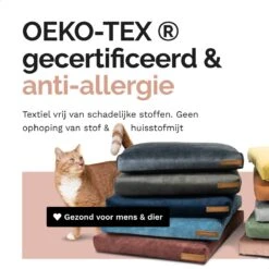 Rexproduct Hondenkussen - Hondenmand - Hondenbed Met Rits En Wasbaar - Manden & Kussens 90 X 110 CM - 0 Tot 80 Kg - SoftPet Groen -Huisdierbenodigdheden 1200x1200 190