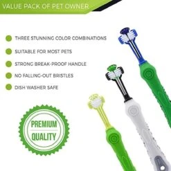 Merkloos Tandenborstel - Voor Huisdieren - Honden - 3 Zijdig - Multi-Hoek - Schoonmaken - Tanden - Slechte Adem - Tandsteen - Tandenborstel - Gezondheid - Blauw 12 Merkloos Tandenborstel - Voor Huisdieren - Honden - 3 Zijdig - Multi-Hoek - Schoonmaken - Tanden - Slechte Adem - Tandsteen - Tandenborstel - Gezondheid - Blauw -Huisdierbenodigdheden 1200x1200 297