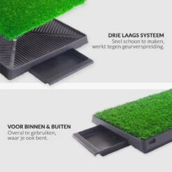 Merkloos Hondentoilet Kunstgras Met Bak - Indoor Dierentoilet - Uitneembare Opvangbak - Puppy Training Pets - Outdoor/Balkon/Tuin/Indoor Toilet - 50x64 Cm 13 Merkloos Hondentoilet Kunstgras Met Bak - Indoor Dierentoilet - Uitneembare Opvangbak - Puppy Training Pets - Outdoor/Balkon/Tuin/Indoor Toilet - 50x64 Cm -Huisdierbenodigdheden 1200x1200 346