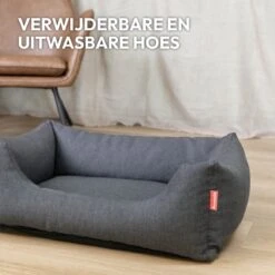 Snoozle Hondenmand - Zacht En Luxe Hondenkussen - Hondenbed - Wasbaar - Hondenmanden - 100 X 70cm -Huisdierbenodigdheden 1200x1200 392