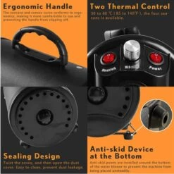 Merkloos Edward&DeVries Professionele Hondenföhn Met 4 Opzetstukken – Waterblazer Voor Honden – Stil Design – Krachtig + Extra Filter - Zwart -Huisdierbenodigdheden 1200x1200 419