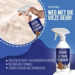 Petsly Odour & Stain Remover - Geurverwijderaars - Urine Vlekken Verwijderen Urinegeur Verwijderen Met Plantaardige Enzymen - 1L -Huisdierbenodigdheden 1200x1200 44