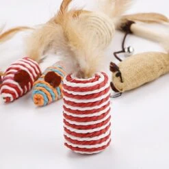 GIZMO Luxe Kattenspeeltjes Set - 7 Speeltjes - Interactieve Kattenhengel, Kattenspeelgoed & Speelmuisjes - Kitten Speeltjes 14 GIZMO Luxe Kattenspeeltjes Set - 7 Speeltjes - Interactieve Kattenhengel, Kattenspeelgoed & Speelmuisjes - Kitten Speeltjes -Huisdierbenodigdheden 1200x1200 446