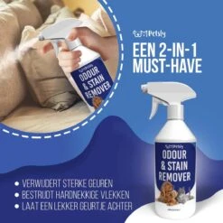 Petsly Odour & Stain Remover - Geurverwijderaars - Urine Vlekken Verwijderen Urinegeur Verwijderen Met Plantaardige Enzymen - 1L -Huisdierbenodigdheden 1200x1200 45