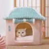 Merkloos Petsential Sakura Japanse Mand - Voor Katten (kattenmand) En Kleine Huisdieren (huisdierenmand) -Huisdierbenodigdheden 1200x1200 489
