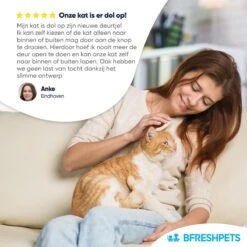 BFreshPets Kattenluik + Massageborstel - Met Tunnel - 4 Vergrendelingsstanden - Weersbestendig - Maat L - Zwart - 27 X 24 Cm 17 BFreshPets Kattenluik + Massageborstel - Met Tunnel - 4 Vergrendelingsstanden - Weersbestendig - Maat L - Zwart - 27 X 24 Cm -Huisdierbenodigdheden 1200x1200 544