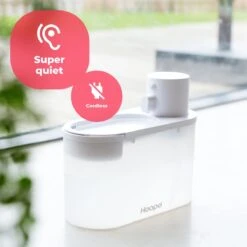 Hoopo® Agua - DRAADLOZE Waterfontein Katten - SMART Waterfontein Katten - UVC Disinfectie - 2 Liter - Automatische Katten Fontein -Huisdierbenodigdheden 1200x1200 591