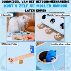 Sla De Mol Kattenspeeltje - Katten Speelgoed - Kattenspeelgoed - Kattenspeeltjes - Kattenspeeltjes Intelligentie - Kattenspeelgoed Intelligentie 12 Sla De Mol Kattenspeeltje - Katten Speelgoed - Kattenspeelgoed - Kattenspeeltjes - Kattenspeeltjes Intelligentie - Kattenspeelgoed Intelligentie -Huisdierbenodigdheden 1200x1200 625