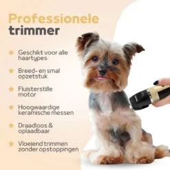 Woodoro Professionele 2-in-1 Hondentondeuse Voor Dikke Vacht – Draadloze Honden Tondeuse & Hondentrimmer – Stille Tondeuse Katten & Honden Trimset -Huisdierbenodigdheden 1200x1200 64