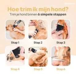 Woodoro Professionele 2-in-1 Hondentondeuse Voor Dikke Vacht – Draadloze Honden Tondeuse & Hondentrimmer – Stille Tondeuse Katten & Honden Trimset -Huisdierbenodigdheden 1200x1200 65