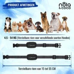 Nola & Coco® Oplaadbare Anti Blafband - 4 Kleuren - Zonder Schok - Waterdichte Diervriendelijke Blaf Halsband - Opvoedingshalsband - Voor Grote En Kleine Honden - Lichte Vibratie En Geluid - 3 Tot 60kg 11 Nola & Coco® Oplaadbare Anti Blafband - 4 Kleuren - Zonder Schok - Waterdichte Diervriendelijke Blaf Halsband - Opvoedingshalsband - Voor Grote En Kleine Honden - Lichte Vibratie En Geluid - 3 Tot 60kg -Huisdierbenodigdheden 1200x1200 74