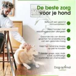 DOG OPTIMAL ANTI ALLERGY SUPPORT 120 Stuks - Allergie - Honden - Hondensnacks - Hondenkoekjes - Hondensupplementen - Honden - Puppy - Hondenvoeding - Weerstand - Jeuk-hond - Jeuk -Huisdierbenodigdheden 1200x1200 82