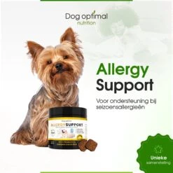 DOG OPTIMAL ANTI ALLERGY SUPPORT 120 Stuks - Allergie - Honden - Hondensnacks - Hondenkoekjes - Hondensupplementen - Honden - Puppy - Hondenvoeding - Weerstand - Jeuk-hond - Jeuk -Huisdierbenodigdheden 1200x1200 83