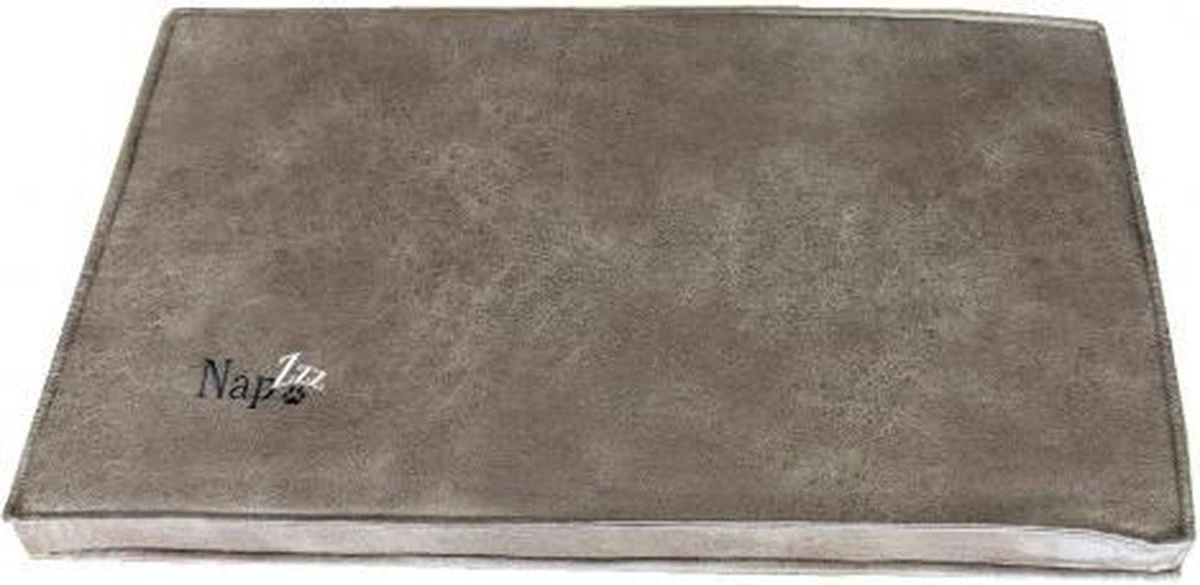 NapZZZ Benchkussen Lederlook Bruin Maat XL: 105 X 68 X 5 Cm 4 NapZZZ Benchkussen Lederlook Bruin Maat XL: 105 X 68 X 5 Cm - Afbeelding 2