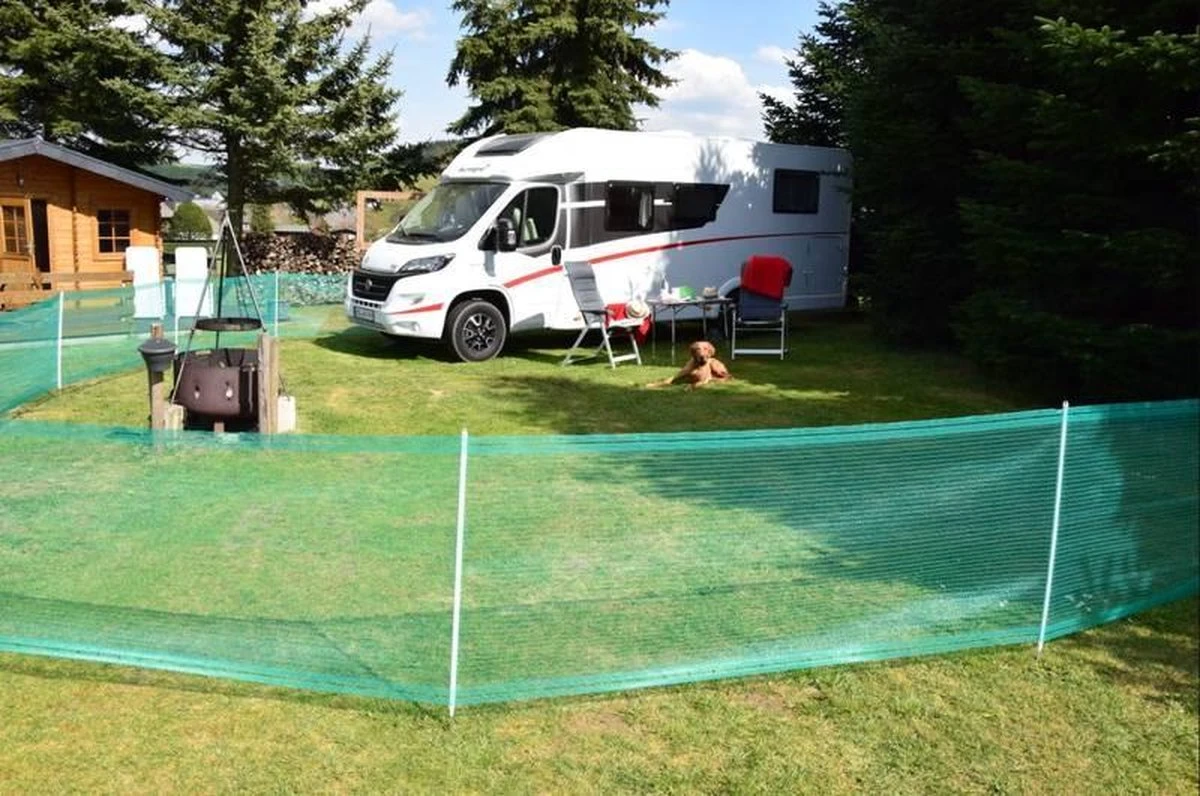 Verplaatsbare Net Afrastering Groen 80cm Hoog - 20m 9 Verplaatsbare Net Afrastering Groen 80cm Hoog - 20m - Afbeelding 7