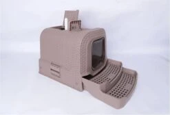 Adori Kattentoiltet Rattan Taupe - Kattenbakken - 69x42x41 Cm 12 Adori Kattentoiltet Rattan Taupe - Kattenbakken - 69x42x41 Cm -Huisdierbenodigdheden 1200x817 1