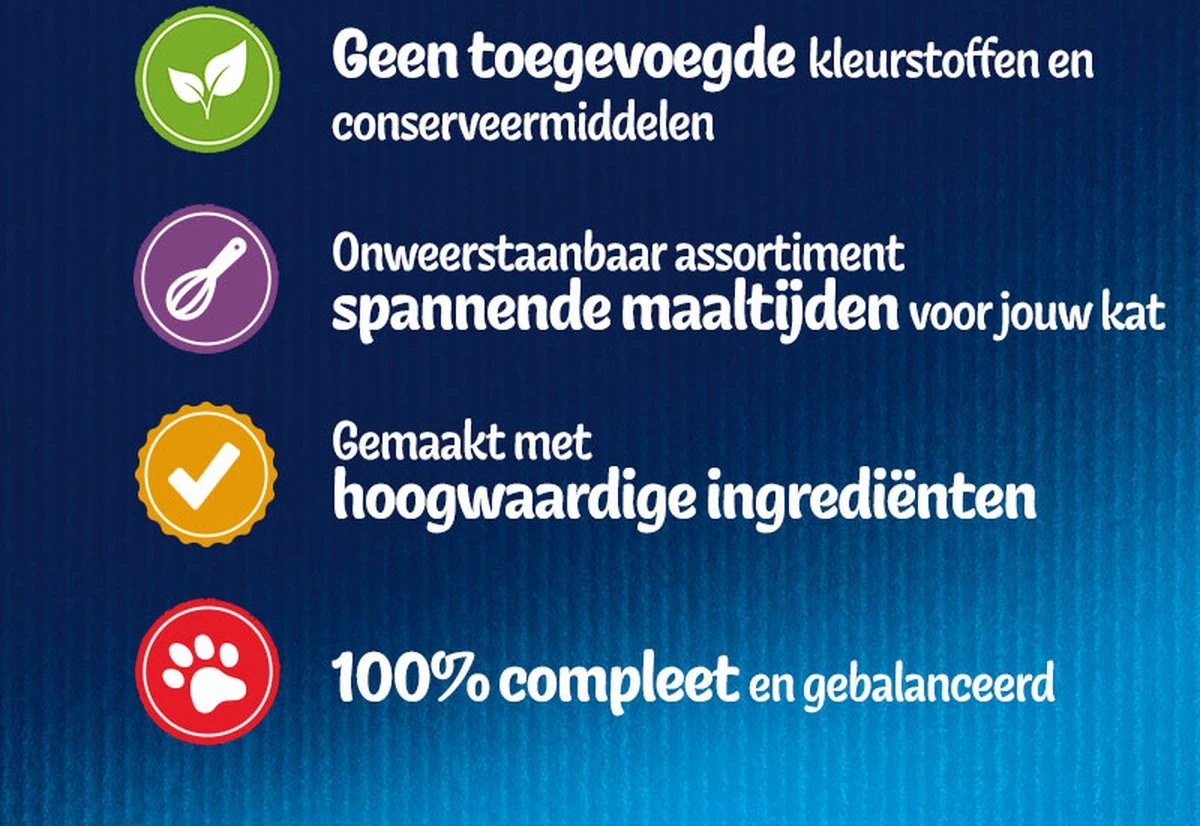 Purina Felix Elke Dag Feest - Kattenvoer Nat - Mix Selectie In Gelei - 120-pack 7 Purina Felix Elke Dag Feest - Kattenvoer Nat - Mix Selectie In Gelei - 120-pack - Afbeelding 5