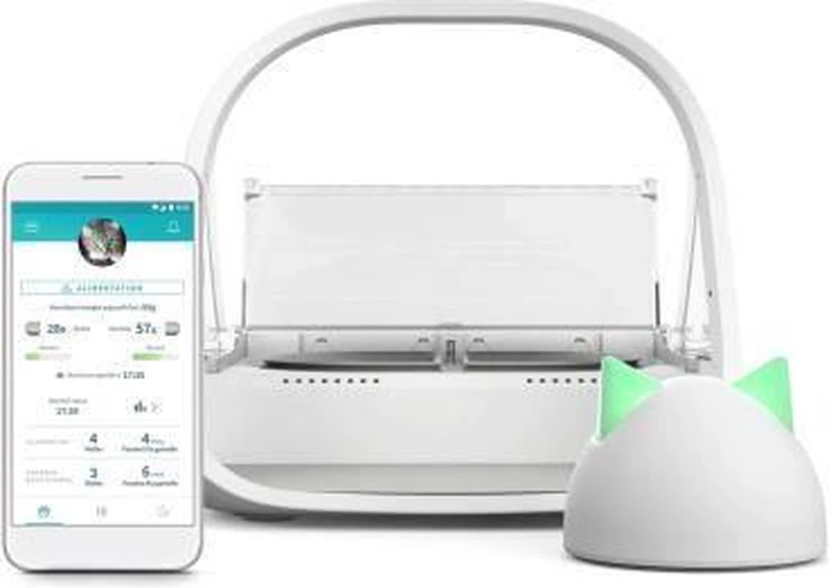 Surefeed Microchip Voerbak Connect Wit - - 21.5x22.7x31 (hxbxd) Cm 12 Surefeed Microchip Voerbak Connect Wit - - 21.5x22.7x31 (hxbxd) Cm - Afbeelding 11
