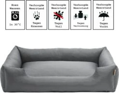 Hondenmand Cordura XXXL – Donkergrijs - 125 X 90 X 24 Cm 11 Hondenmand Cordura XXXL – Donkergrijs - 125 X 90 X 24 Cm -Huisdierbenodigdheden 1200x939