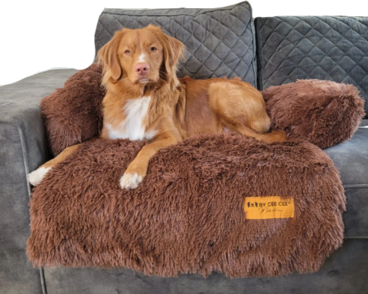 Origineel Hondendeken Voor Bank– Hondenkleed Fluffy – Pluche Hondenbed - Hondenmand Premium - Volledig Afritsbaar 3 Origineel Hondendeken Voor Bank– Hondenkleed Fluffy – Pluche Hondenbed - Hondenmand Premium - Volledig Afritsbaar