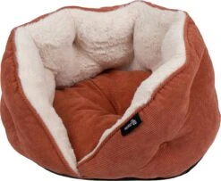 District 70 TUCK - Luxe & Comfortabele Mand Kleine Honden - Terra, Donkergrijs & Zand - 50x50x30 Cm - Zand -Huisdierbenodigdheden 1200x988 1