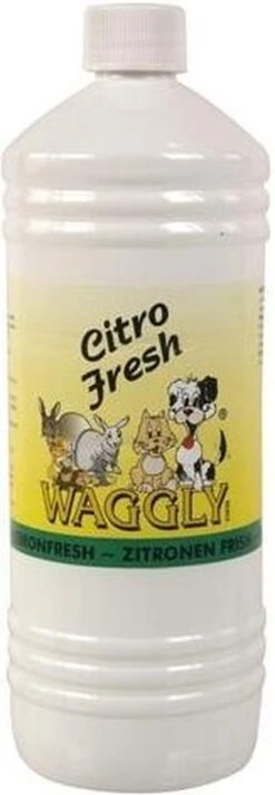 Waggly Citro Fresh Geurverwijderaar - 5 L -Huisdierbenodigdheden 415x1200