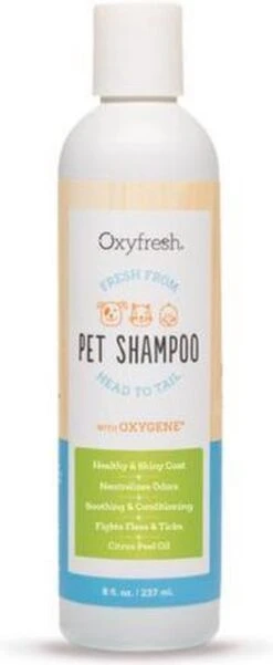 Oxyfresh Pets Hondenshampoo & Kattenshampoo - 237ml - Diervriendelijke Shampoo Voor Honden En Katten Zonder Irriterende Bestanddelen 9 Oxyfresh Pets Hondenshampoo & Kattenshampoo - 237ml - Diervriendelijke Shampoo Voor Honden En Katten Zonder Irriterende Bestanddelen -Huisdierbenodigdheden 493x1200