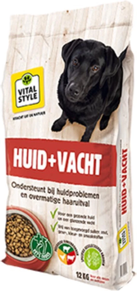 VITALstyle HUID+VACHT - Hondenbrokken - 12 Kg 12 VITALstyle HUID+VACHT - Hondenbrokken - 12 Kg - Afbeelding 10