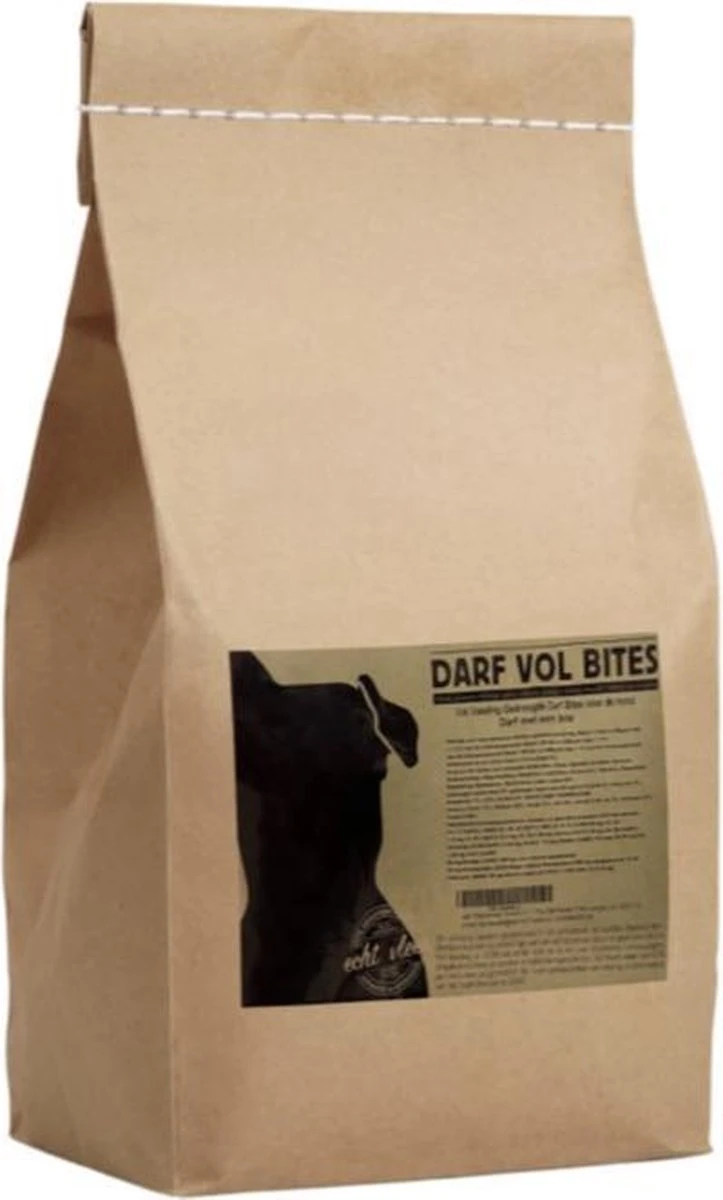 Darf Vol Bites Hondenbrokken – 20kg 3 Darf Vol Bites Hondenbrokken – 20kg